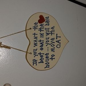 Hand made Wooden plaque